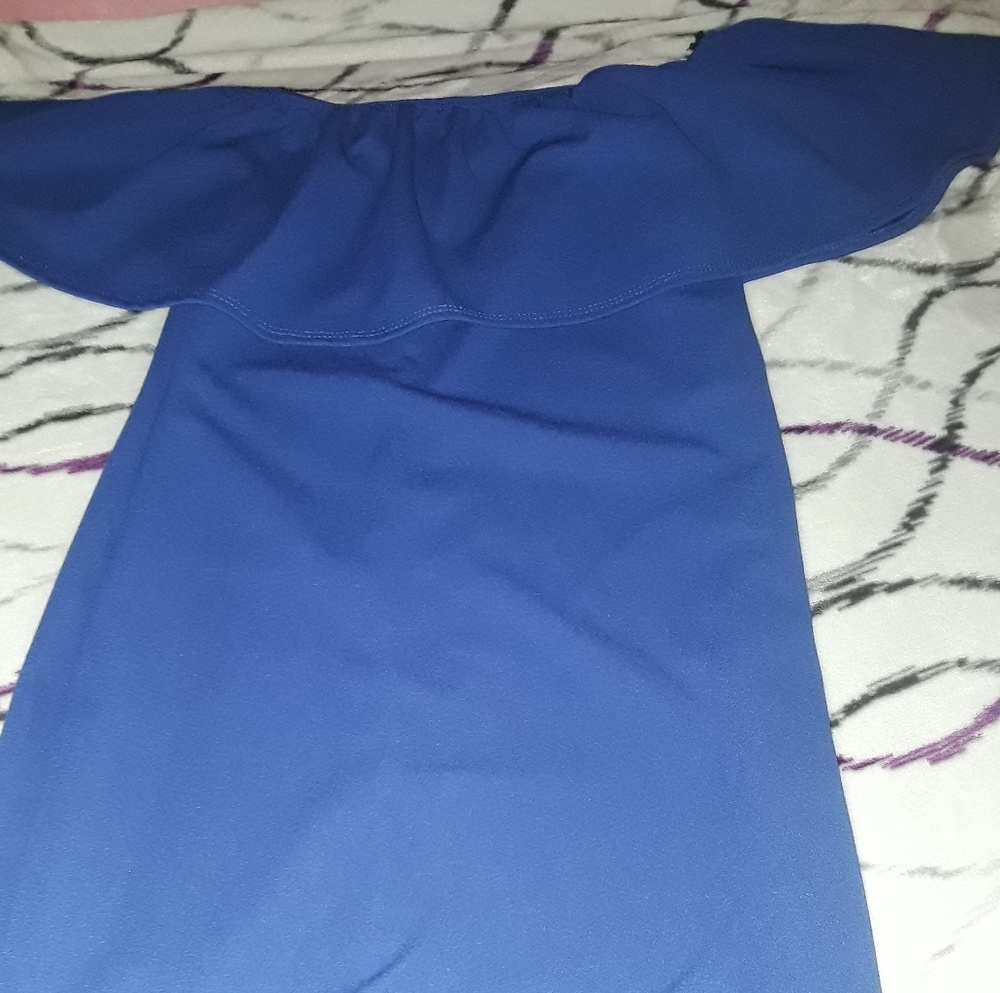 Blue dress